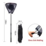 Portable Aluminum Triangular Fishing Net - Collapsible & Retractable - Image 3