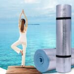 6mm Thick Non-Slip EVA Yoga Mat - Ideal for Fitness, Pilates, and Outdoor Activities - Image 3