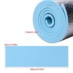 6mm Thick Non-Slip EVA Yoga Mat - Ideal for Fitness, Pilates, and Outdoor Activities - Image 6