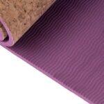 Eco-Friendly Cork & TPE Non-Slip Yoga Mat - Perfect for Pilates and Gymnastics, 6mm Thickness, 72"x24" - Image 6