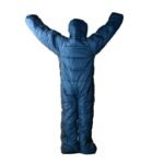 Versatile 3-Season Humanoid Sleeping Bag for Outdoor Enthusiasts - Image 3