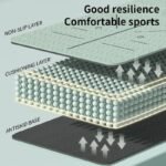 Eco-Friendly Non-Slip Yoga Mat with Carrying Strap - Ideal for Pilates and Fitness - Image 6