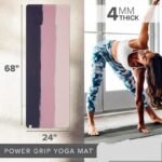 Eco-Friendly 4mm Thick Yoga Mat - Non-Slip, Premium Natural Rubber for All Yoga Styles - Image 4