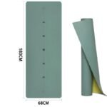 Ocean Wave 1.5MM Natural Rubber Yoga Mat - Ideal for Pilates, Fitness & Gymnastics - Image 3