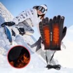 Touch Screen USB Heated Gloves for Winter Sports and Outdoor Activities - Image 4