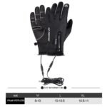 Touch Screen USB Heated Gloves for Winter Sports and Outdoor Activities - Image 7