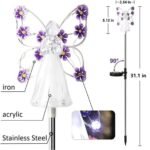Solar Angel Outdoor Garden Light - Image 7