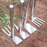 15" Stainless Steel Multipurpose Garden Hoe Pick - Image 6