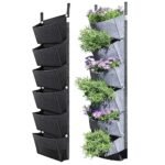 Wall-Mounted 6-Pocket Vertical Garden Planter – Perfect for Home Gardens - Image 2
