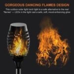 Solar Flame Torch Light Flickering Light Waterproof Garden Decoration - Image 7