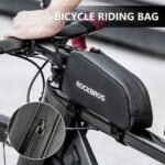 Compact Reflective Cycling Handlebar Bag - Image 2