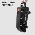 Compact Reflective Cycling Handlebar Bag - Image 7