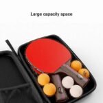Premium EVA Hard Shell Table Tennis Racket Case - Portable & Waterproof Ping Pong Paddle Storage Box - Image 4