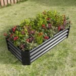 Durable Outdoor Metal Planter Box - 4ft x 2ft - Perfect for Vegetables, Flowers & Herbs - Image 3
