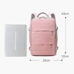 Waterproof Women's Travel & Fitness Backpack with USB Charging and Anti-Theft Features - Image 7