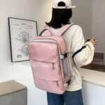 Waterproof Women's Travel & Fitness Backpack with USB Charging and Anti-Theft Features - Image 2
