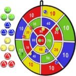 Kids Dart Board with Sticky Balls: Indoor & Outdoor Fun Game - Image 2