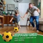 "Silent Play Foam Soccer Ball - Lightweight, Indoor Friendly, Vibrant Colors" - Image 7
