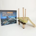 Adjustable Floating Reptile Basking Platform - Turtle Climbing Ladder for Aquariums