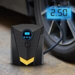 Digital Car Tire Inflatable Pump with LED Illumination and Auto Air Compressor - Image 3