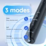 Rotary Electric Toothbrush with 4 Replacement Heads - Advanced Dental Care for All Ages - Image 3