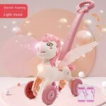Electric Unicorn Bubble Cart with Music & Lights: A Magical Playtime Experience - Image 5