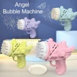 Automatic Angel Rocket Bubble Blower: Elevate Playtime to the Skies! - Image 2
