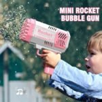 Electric 40-Hole Rocket Bubble Gun - Automatic Bubble Blaster for Kids - Image 4
