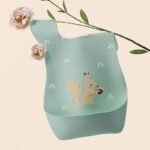 Waterproof Baby Bib with Food Catcher Pocket - Image 4