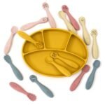 Silicone Baby Learning Spoon Set (3PCS) - Image 3