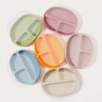 Charming Cartoon Silicone Baby Dinnerware Set - BPA Free, Suction Base, Multiple Ages - Image 3