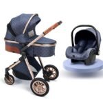 Luxurious 3-in-1 Portable Baby Stroller - Image 2