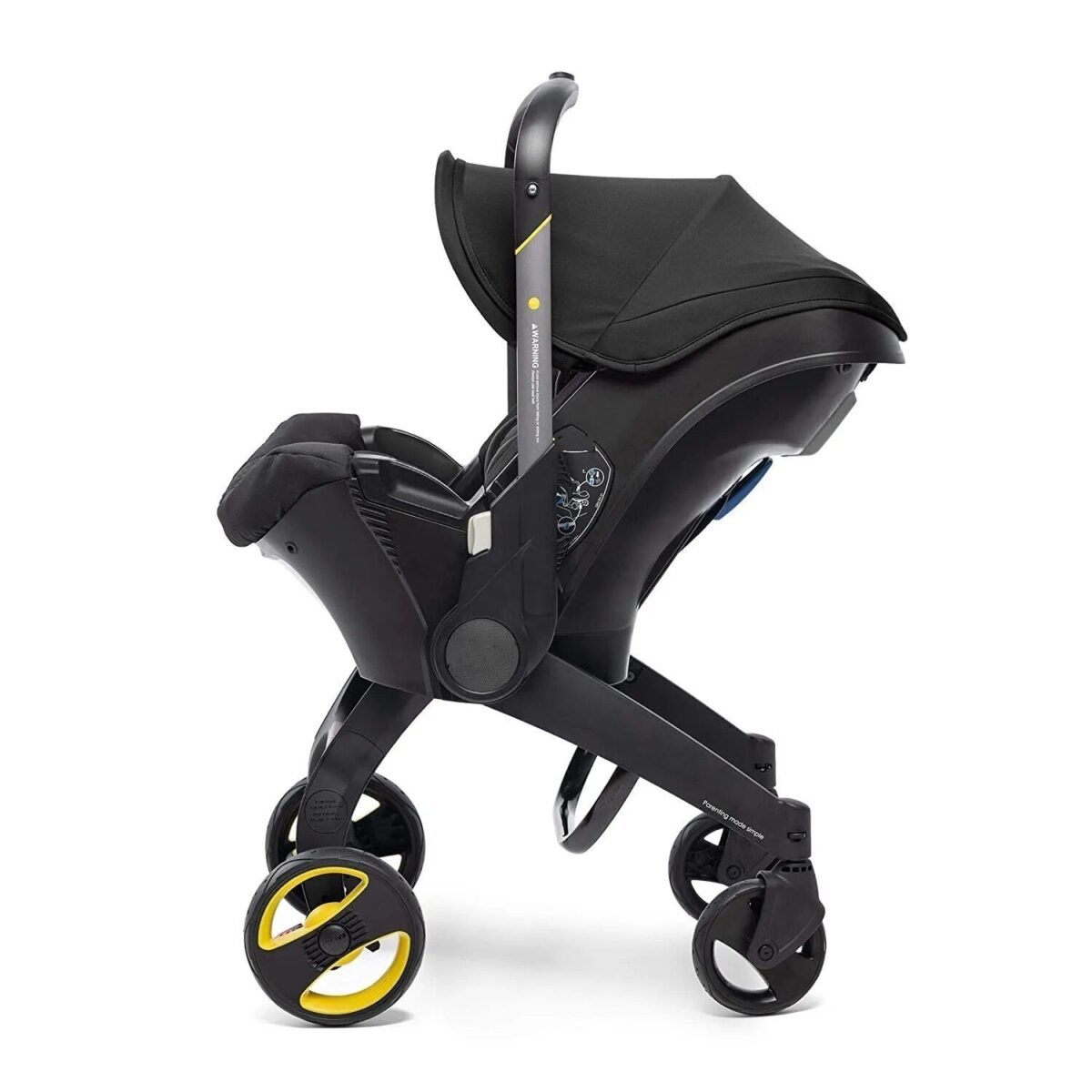 Luxe 3-in-1 High Landscape Baby Stroller with Car Seat Integration - Image 5