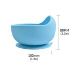 Silicone Baby Feeding Bowl & Spoon Set - Waterproof, Non-Slip, BPA-Free - Image 6