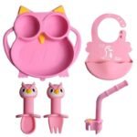 Silicone Baby Tableware Set