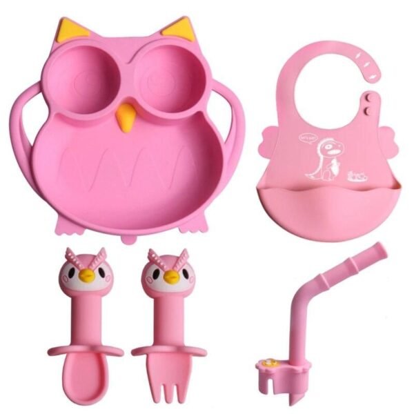 Silicone Baby Tableware Set