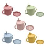 Safe & Easy Baby Feeding Set - Silicone Suction Bowl, Plate, Bibs, Utensils & Cup - Image 7