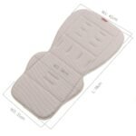 Breathable Stroller Accessories Universal Mattress In A Stroller Baby Pram Liner Seat Cushion Accessories Four Seasons Soft Pad - Image 7