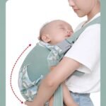 One-Shoulder Newborn Baby Wrap Sling Carrier - Image 2