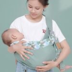 One-Shoulder Newborn Baby Wrap Sling Carrier - Image 3