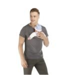 Unisex Kangaroo Pocket Baby Carrier T-Shirt: Summer Essential for Parents - Image 3