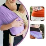 Multi-Purpose Soft Cotton Baby Sling - Infant to Toddler Comfort Wrap - Image 2