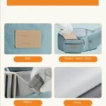 Versatile 5-in-1 Baby Carrier - Ergonomic All-Position Sling for Infants and Toddlers, 7-35 lbs - Image 6