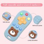Remote Control Bear-Shaped Baby Silicone Teething Toy - Image 5