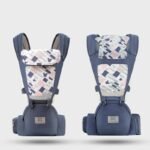 Versatile Baby Carrier with Hip Seat, Breathable & Adjustable Strap - Image 5
