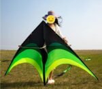 Sky High Fun: Large Delta Kites for Outdoor Sports - Durable, Easy-to-Fly, and Colorful Nylon Kites with Handle and Line for All Ages - Image 5