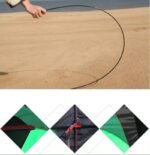 Sky High Fun: Large Delta Kites for Outdoor Sports - Durable, Easy-to-Fly, and Colorful Nylon Kites with Handle and Line for All Ages - Image 7