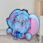 Cartoon Animal Basketball Hoop Kit for Kids - Indoor/Outdoor Play Set - Image 5