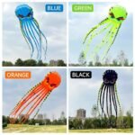 Majestic 8m Multicolor Octopus Kite - Large, Easy-to-Fly, Durable Nylon Outdoor Kite for Adults and Teens - Image 6
