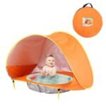 Baby Beach Pop Up Tent with UV Protection, Pool, and Sun Shelter - Image 4